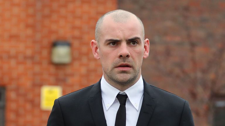 Darron Gibson appeared in court on Tuesday