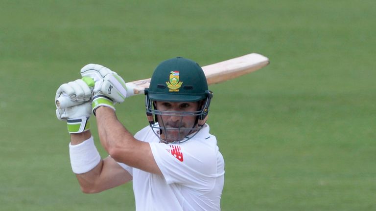 Dean Elgar of the Proteas during day 3 of the 4th Sunfoil Test match between South Africa and Australia at Bidvest Wanderers Stadium on April 01, 2018 in Johannesburg, South Africa. (Photo by Lee Warren/Gallo Images)