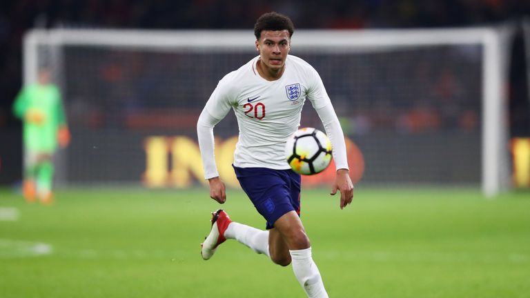 Alli only played 22 minutes for England during the 
 recent international break