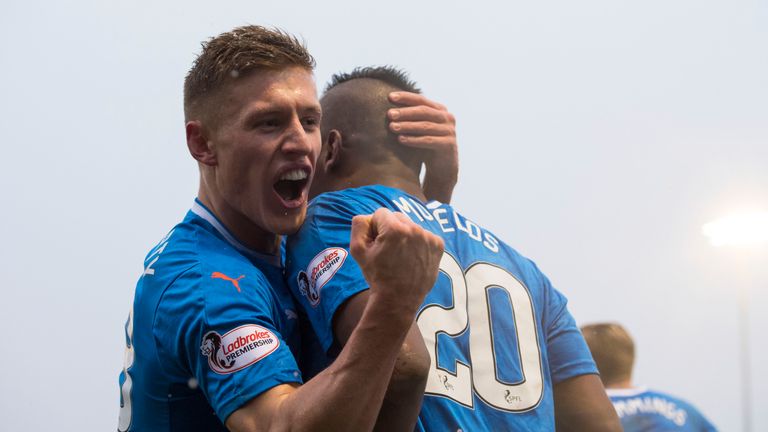 Greg Docherty (left) and Alfredo Morelos will not face action from Rangers