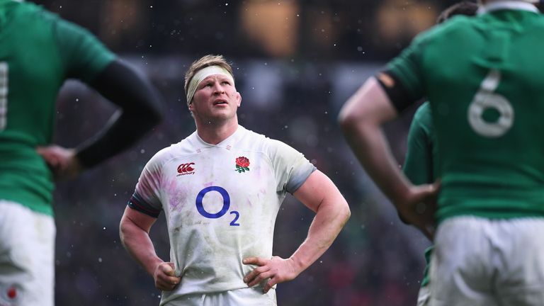 Dylan Hartley has hit back at suggestions he is struggling with injury