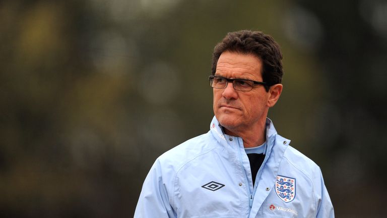 Fabio Capello was in charge of England for four years