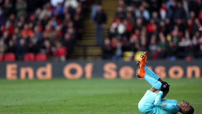 Junior Stanislas suffers a season-ending injury against Watford