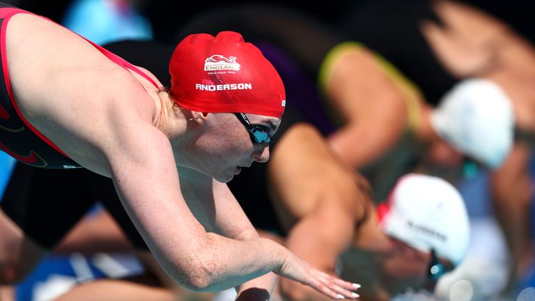 Freya Anderson enjoyed her Commonwealth Games debut 