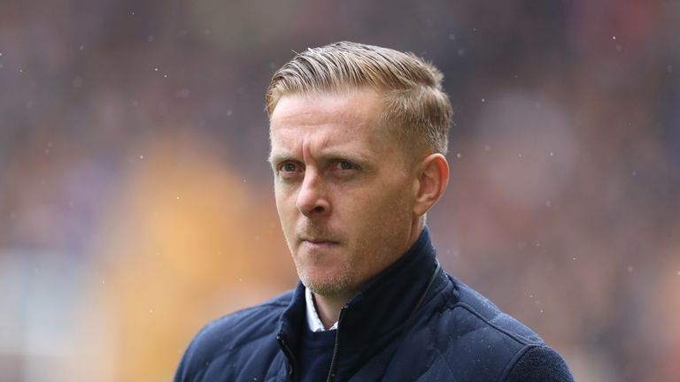 Birmingham City manager Garry Monk during the Sky Bet Championship match against Wolverhampton Wanderers at Molineux on April 15, 2018