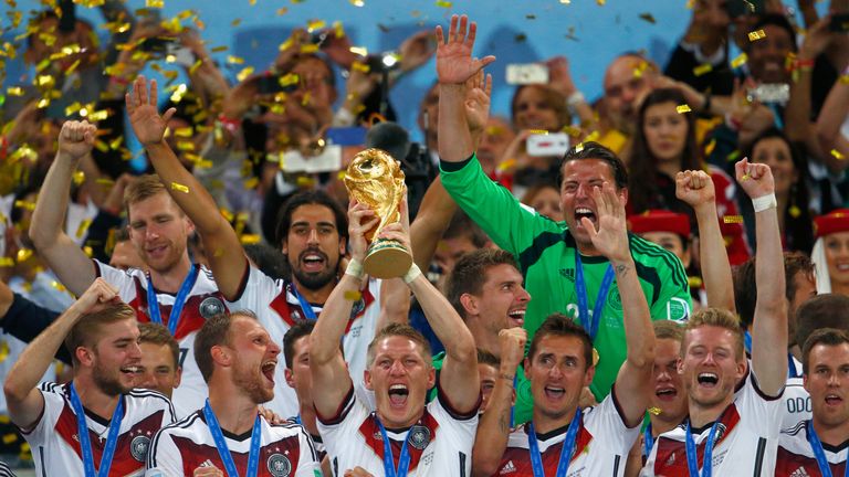 Germany won the World Cup in 2014
