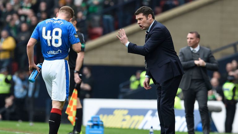 Rangers suffered a miserable defeat to Celtic