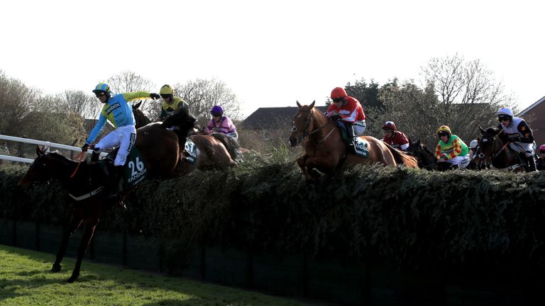 I Just Know, ridden by Danny Cook,  fell at Becher's Brook when leading the Grand National at Aintree