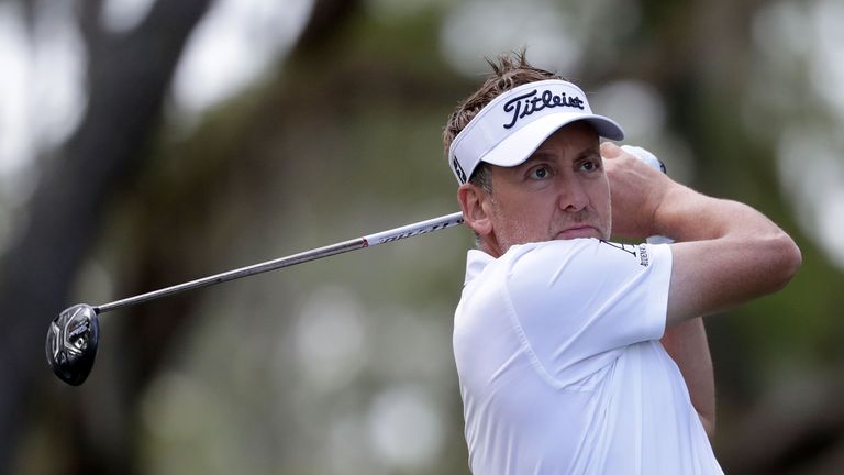 Ian Poulter during the second round of the 2018 RBC Heritage at Harbour Town Golf Links on April 13, 2018 in Hilton Head Island, South Carolina.
