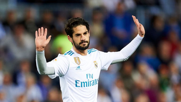 Isco essentially apologise to the Malaga fans after scoring