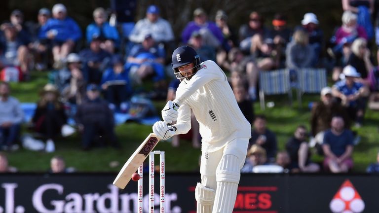 James Vince during day three of the Second Test match between New Zealand and England at Hagley Oval on April 1, 2018 in Christchurch, New Zealand.