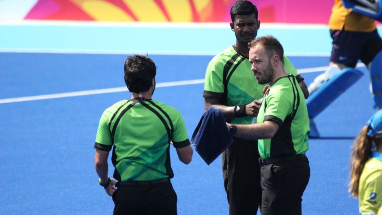 Jamie Hooper, hockey umpire, Commonwealth Games