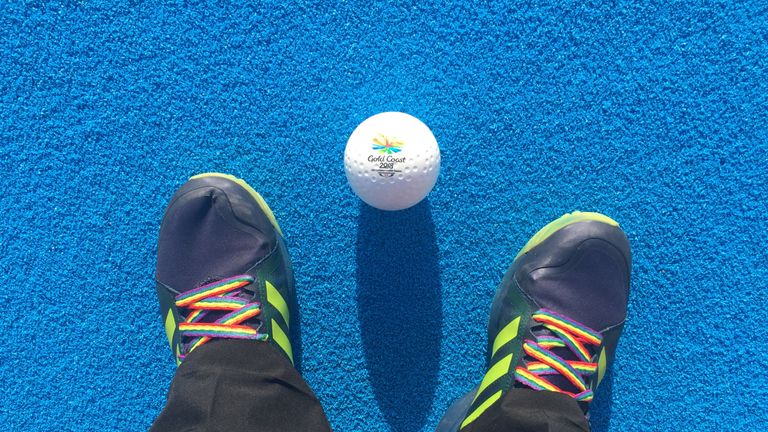 Rainbow Laces, Jamie Hooper, hockey umpire, Commonwealth Games