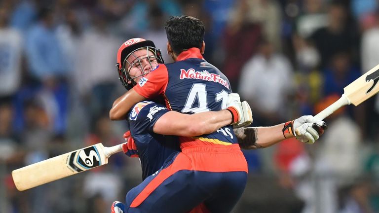 Jason Roy and Shreyas Iyer - Delhi Daredevils - IPL (Credit: AFP)