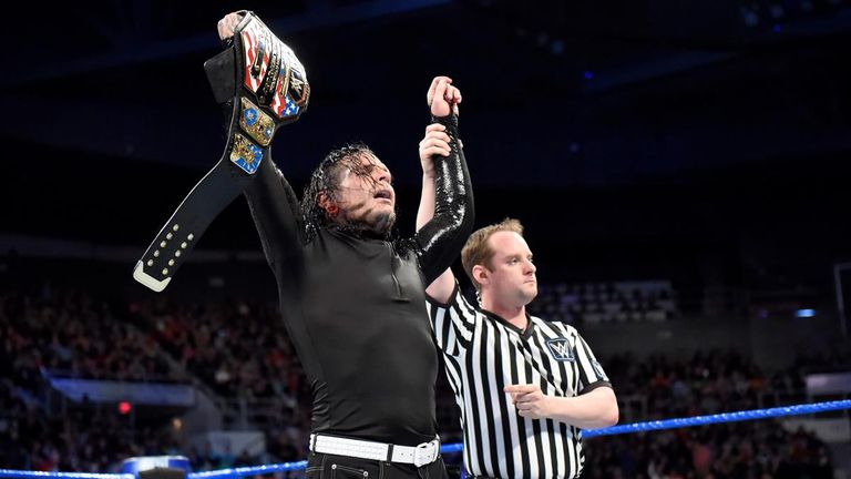 Jeff Hardy successfully defended his United States title after moving to SmackDown