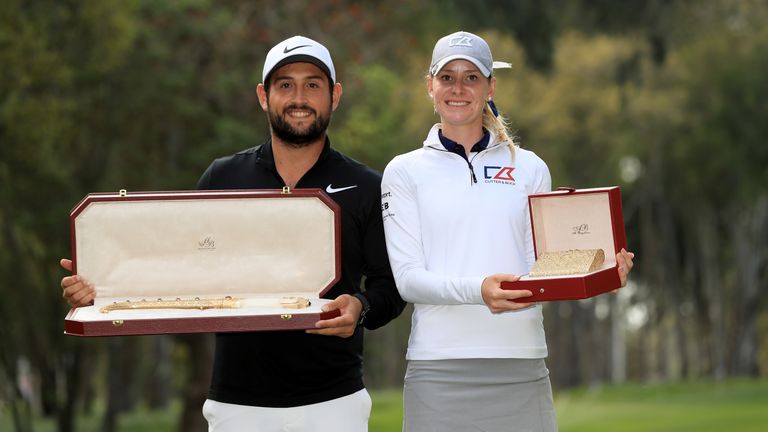 Jenny Haglund won on the Blue Course at Royal Dar Es Salam, while Alex Levy triumphed on the Red Course
