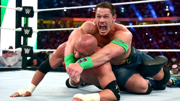 John Cena beat Triple H in the opening match in Saudi Arabia