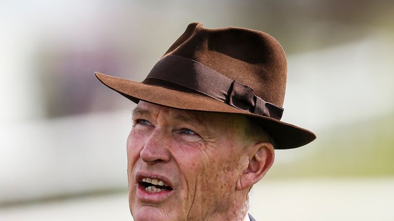 John Gosden at Newmarket racecourse on April 17, 2018