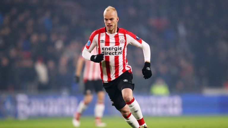 during the Dutch Eredivisie match between PSV Eindhoven and VVV Venlo held at Philips Stadion on March 17, 2018 in Eindhoven, Netherlands.