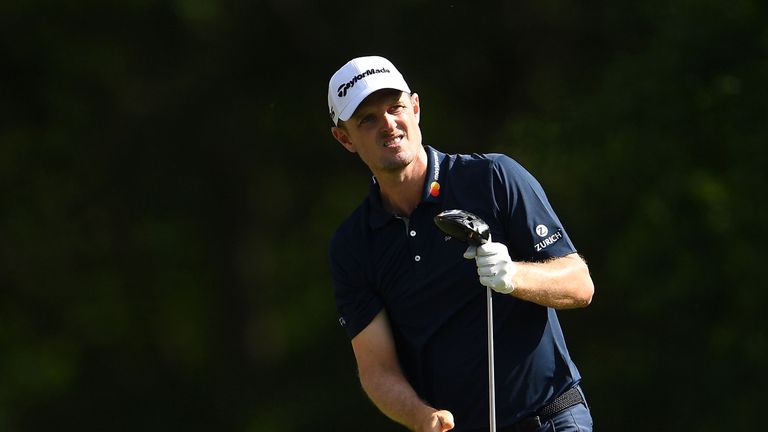 during the third round of the Houston Open at the Golf Club of Houston on March 31, 2018 in Humble, Texas.