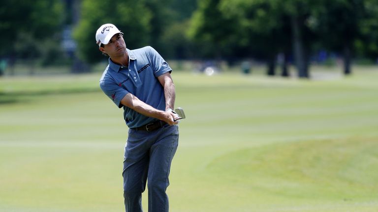 during the third round of the Zurich Classic at TPC Louisiana on April 28, 2018 in Avondale, Louisiana.