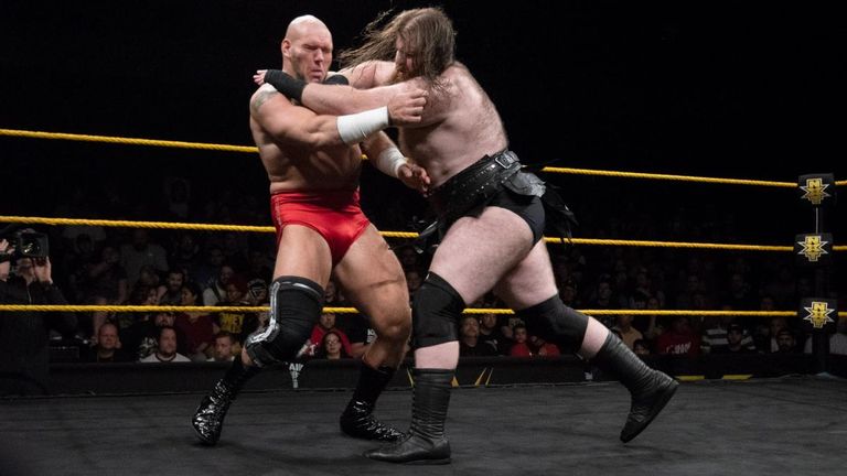 Killian Dain was brutalised in his match against Lars Anderson