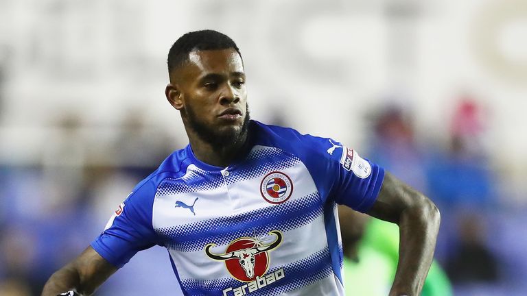 during the Sky Bet Championship match between Reading and Cardiff City at Madejski Stadium on December 11, 2017 in Reading, England.