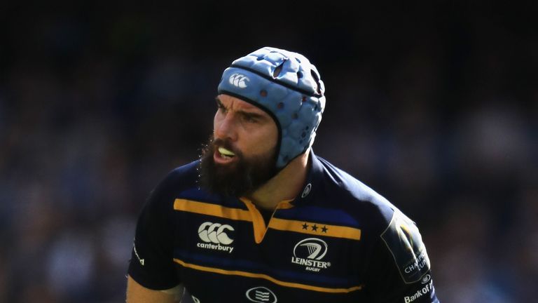 Leinster's Scott Fardy during the European Rugby Champions Cup Semi-Final match between Leinster and Scarlets 