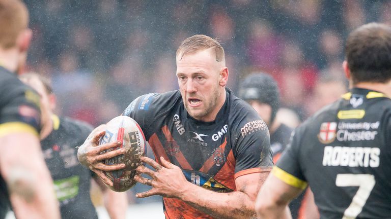 Liam Watts made his Castleford debut against Warrington