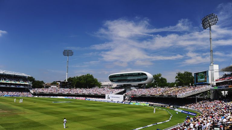 Lord's Media Centre and Nursery End.