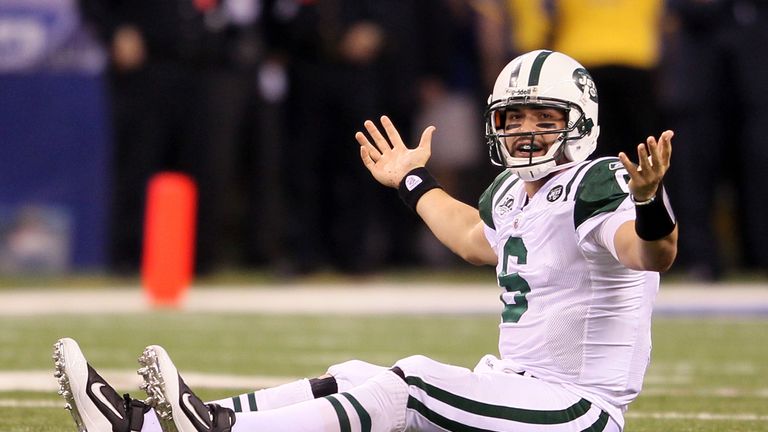 of the New York Jets of the Indianapolis Colts during the AFC Championship Game at Lucas Oil Stadium on January 24, 2010 in Indianapolis, Indiana. 