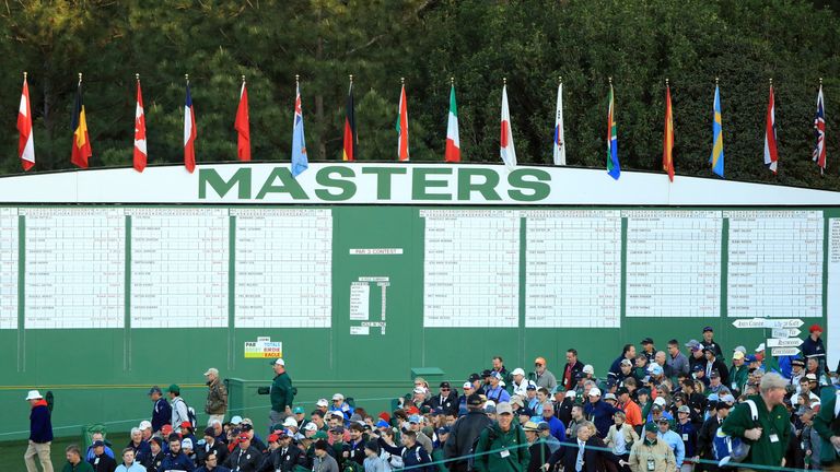 The 2018 Masters Tournament at Augusta National Golf Club on April 5, 2018 in Augusta, Georgia.