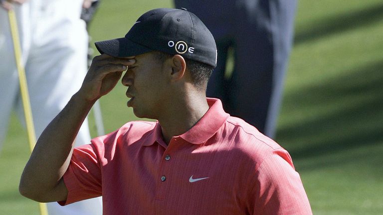 The 2006 Masters was an emotional one for Tiger Woods
