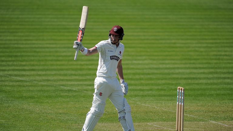 TAUNTON, ENGLAND - APRIL 20: during Day One of the Specsavers County Championship Division One match between Somerset and Worcestershire at The Cooper Associates County Ground on April 20, 2018 in Taunton, England. (Photo by Harry Trump/Getty Images)