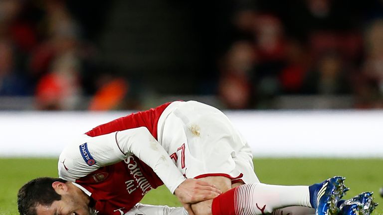 Henrikh Mkhitaryan injured his medial knee ligament on Thursday