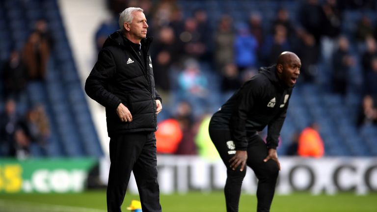 Moore was made first-team coach by Alan Pardew