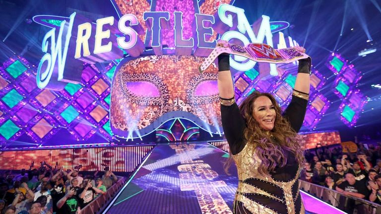Nia Jax won the first title of her career at WrestleMania