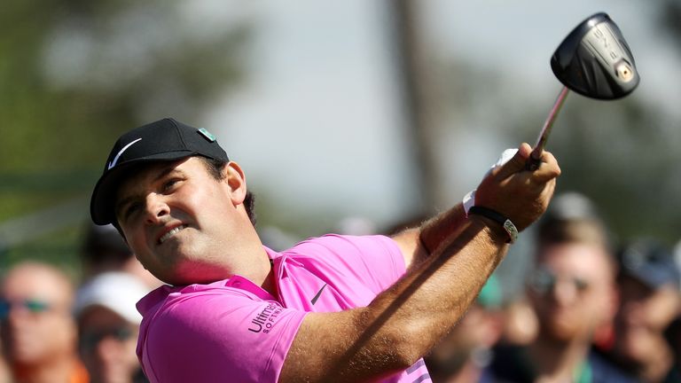 Patrick Reed during the final round of the 2018 Masters Tournament at Augusta National Golf Club on April 8, 2018 in Augusta, Georgia.