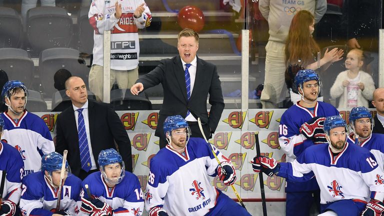 Great Britain Head coach Peter Russell