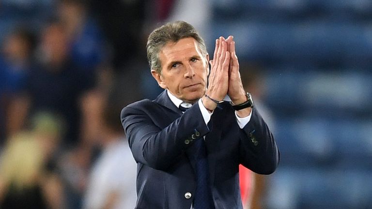 Leicester manager Claude Puel saw his side frustrated by Southampton