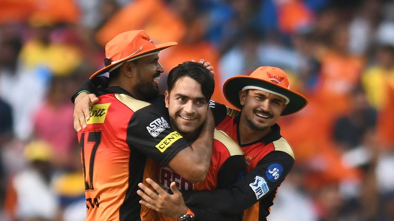 Rashid Khan, Sunrises Hyderabad, IPL (Credit: AFP)