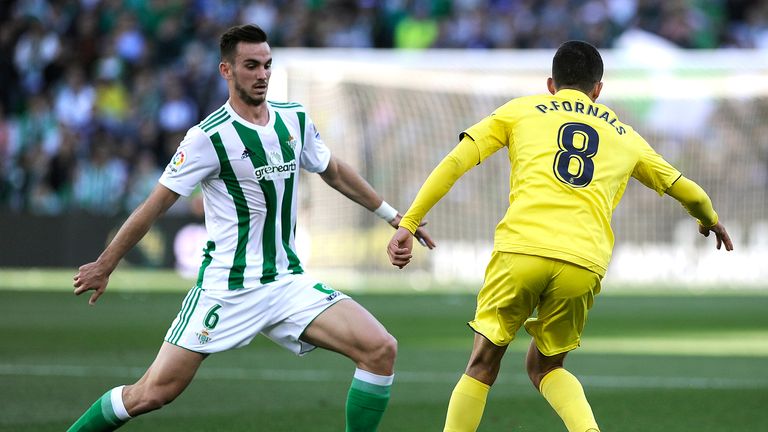 Real Betis midfielder Fabian's winner sent the club back into European football for the first time in five years as they defeated Malaga
