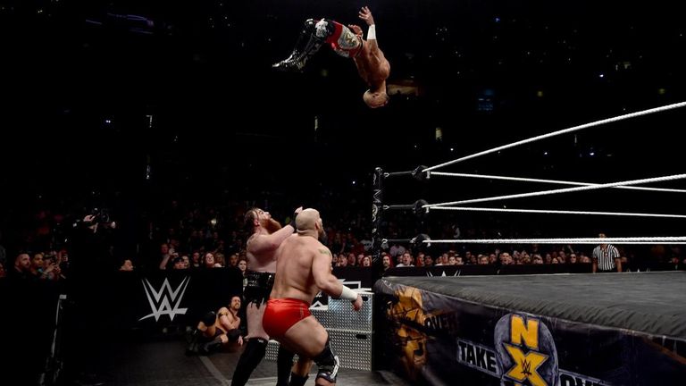 Ricochet was hugely impressive in a six-man ladder match at NXT TakeOver: New Orleans