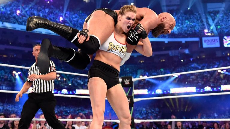 Ronda Rousey's WWE debut was a big success