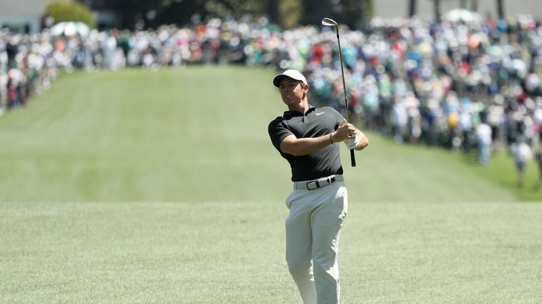 McIlroy is three behind Jordan Spieth after 18 holes