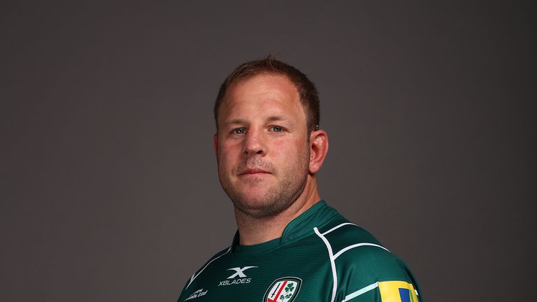 London Irish captain David Paice