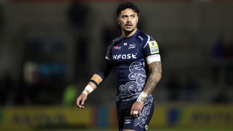 Sale and England wing Denny Solomona