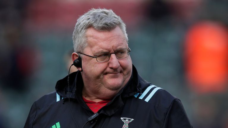 Harlequins director of rugby John Kingston, who will leave the club at the end of the 2017/18 season