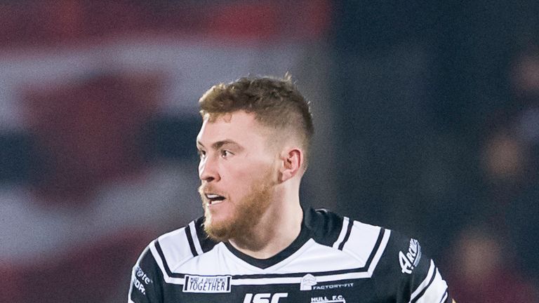 Scott Taylor scored twice for Hull 
