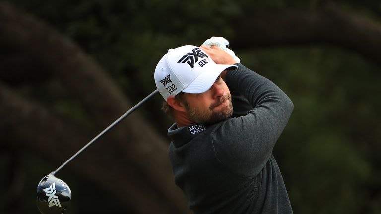 during the second round of the Valero Texas Open at TPC San Antonio AT&T Oaks Course on April 19, 2018 in San Antonio, Texas.